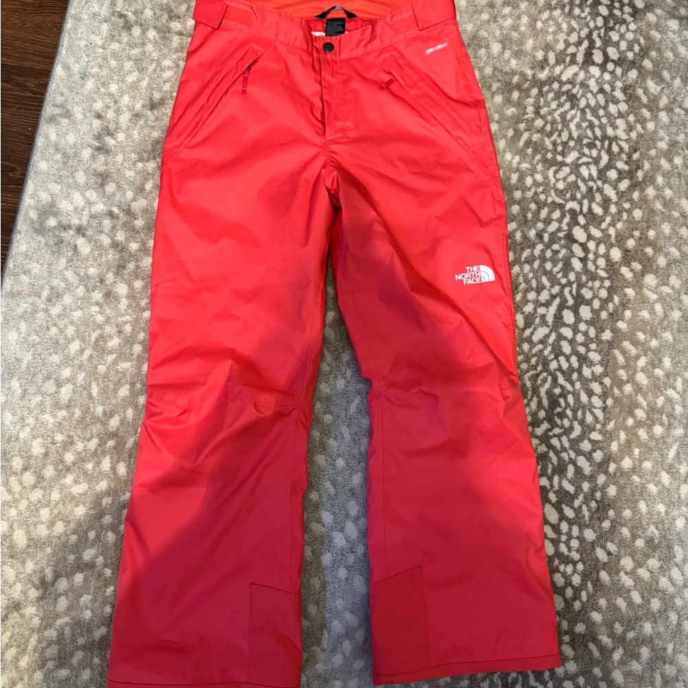 The North Face hot pink snow pants